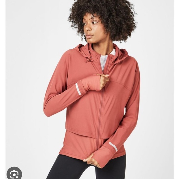 Sweaty Betty Jackets & Blazers - • Sweaty Betty • Women’s Fast Track Running Jacket Rust pink Size XS